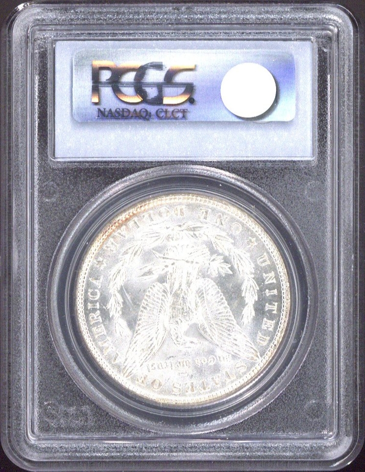 1886 One Dollar PCGS MS63